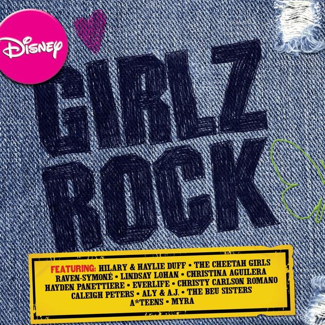Album cover art for Disney Girlz Rock