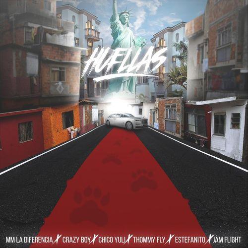 Album cover art for Huellas