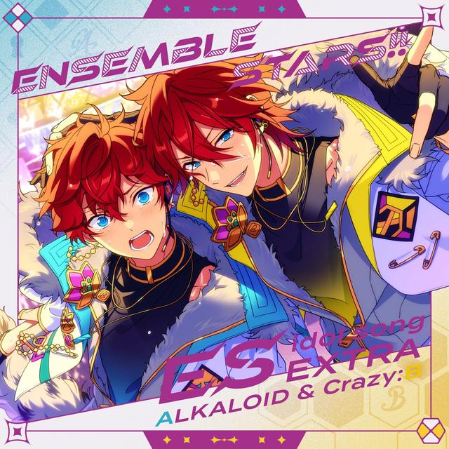 Album cover art for あんさんぶるスターズ!! ESアイドルソング Extra ALKALOID & Crazy:B - EP