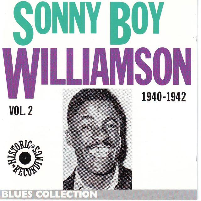 Album cover art for Sonny Boy Williamson, Vol. 2