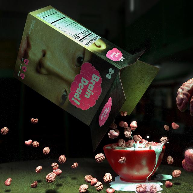 Album cover art for Braindead