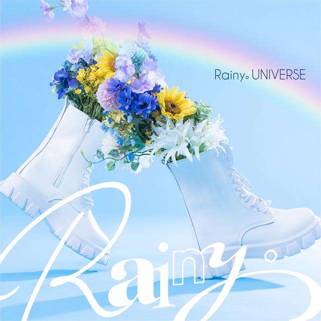 Album cover art for Rainy。UNIVERSE