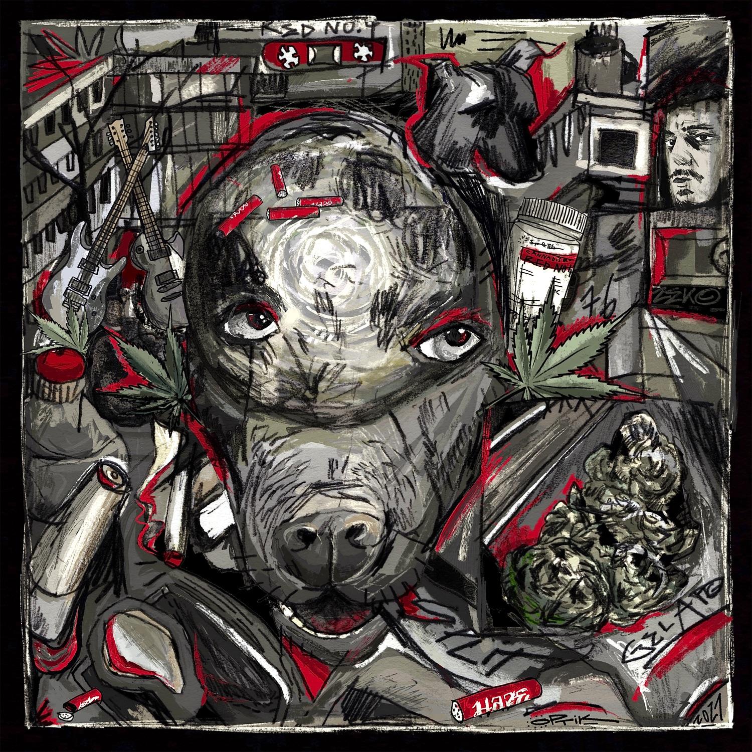Lyric cover art