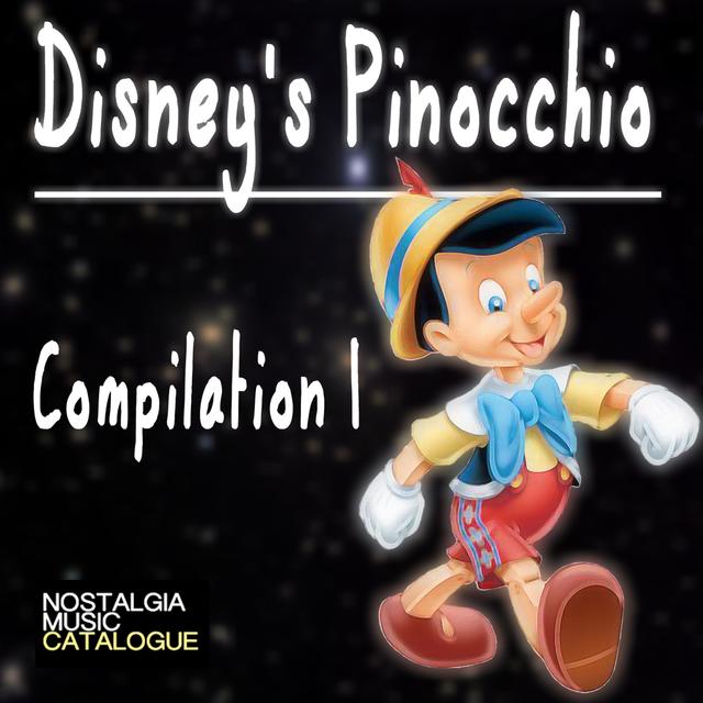 Album cover art for "Disney's Pinocchio" Compilation I