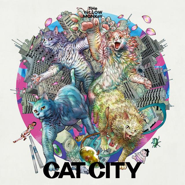 Album cover art for CAT CITY