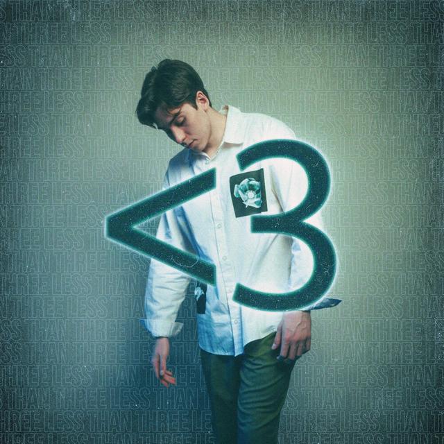 Album cover art for less than three