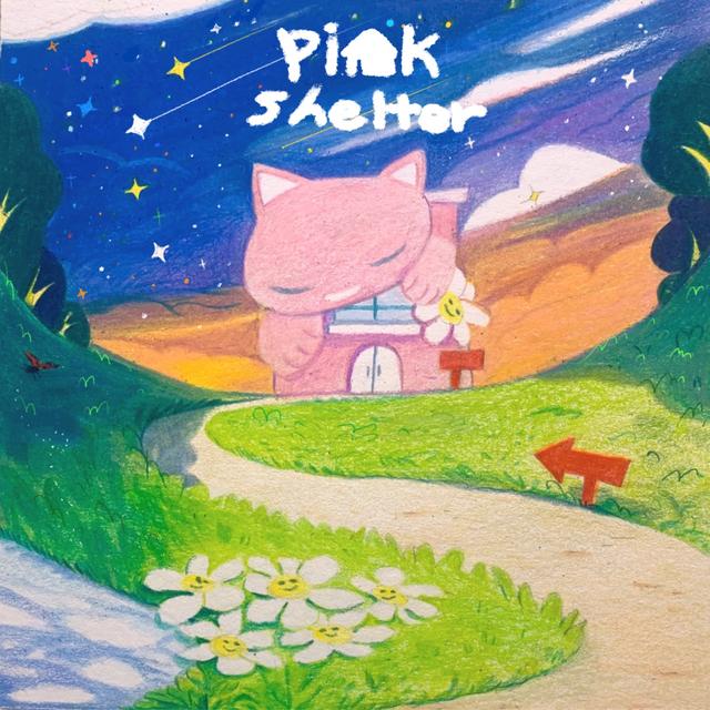 Album cover art for Pink Shelter