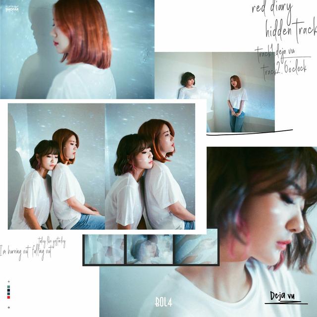 Album cover art for Red Diary 'Hidden Track'