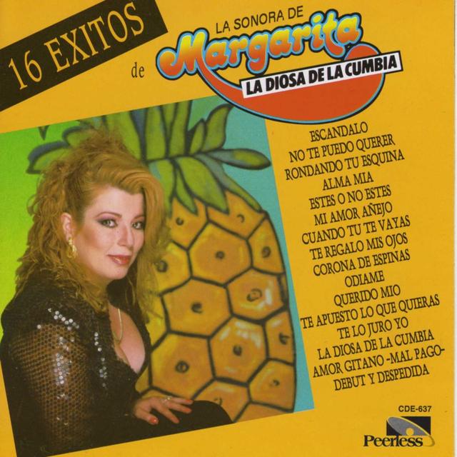 Album cover art for 16 Exitos De La Sonora De Margarita