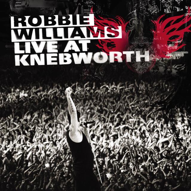 Album cover art for Live at Knebworth