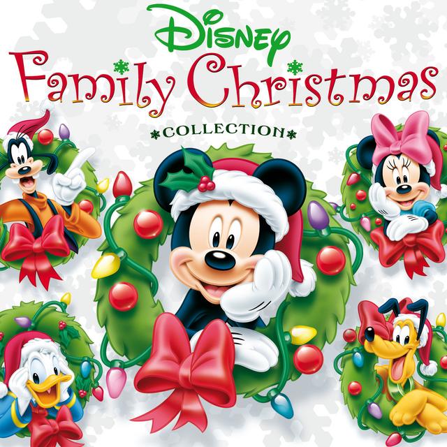 Album cover art for Disney Family Christmas Collection