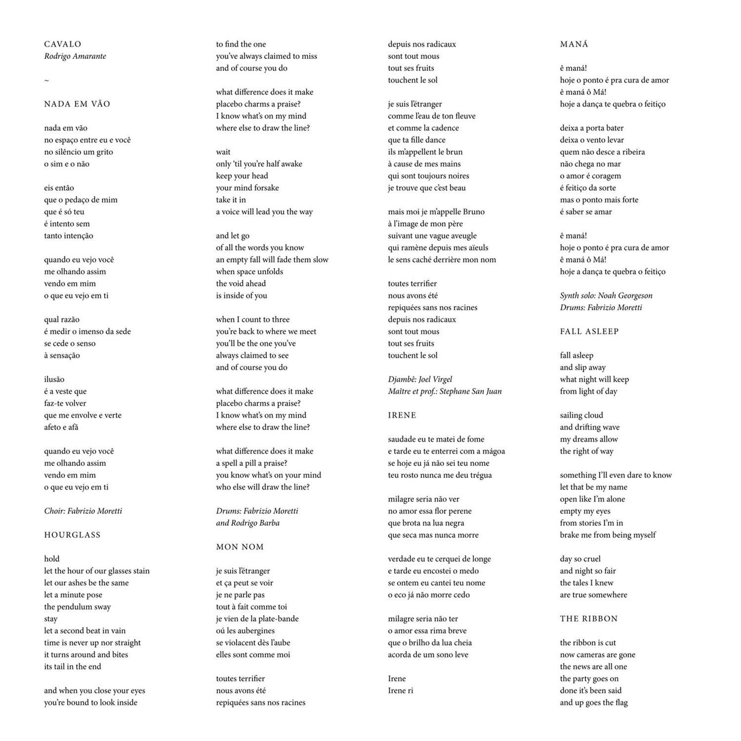 Lyric cover art