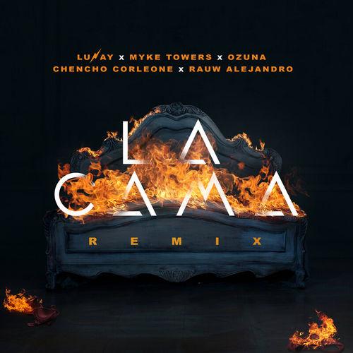 Album cover art for La Cama (Remix)