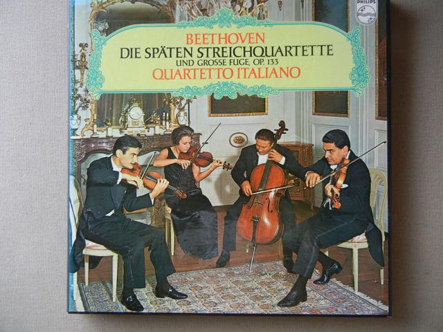 Album cover art for Beethoven : Die Späten Streichquartette und Grosse Fuge, Op. 133