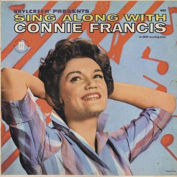 Album cover art for Sing Along with Connie Francis