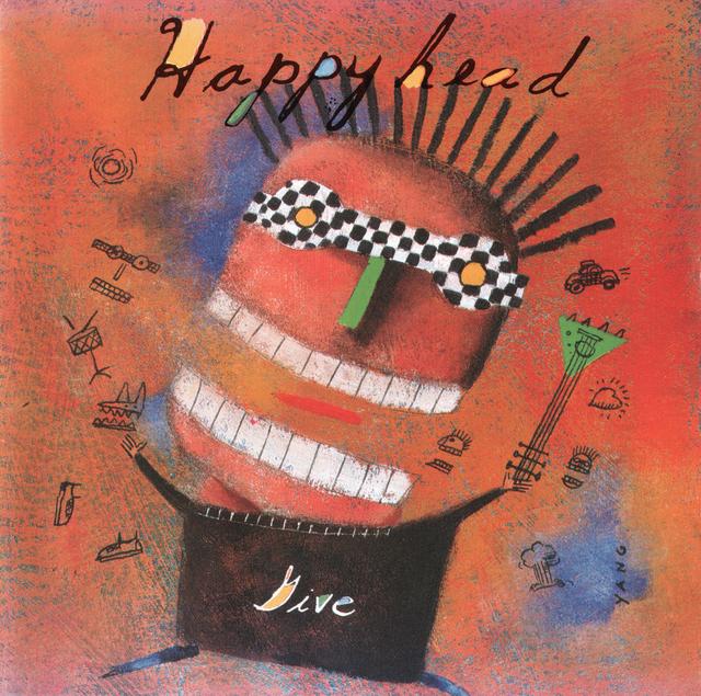 Album cover art for Give Happyhead