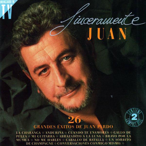 Album cover art for Sinceramente Juan