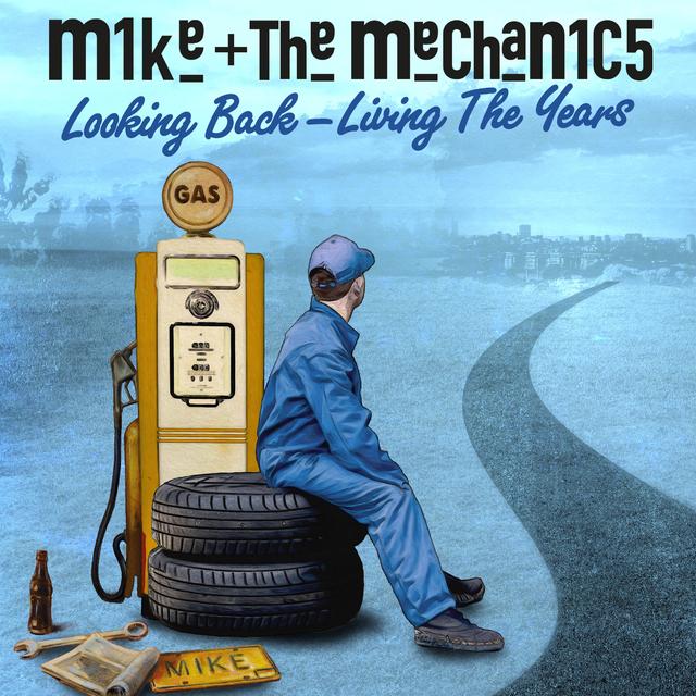 Album cover art for Looking Back - The Living Years
