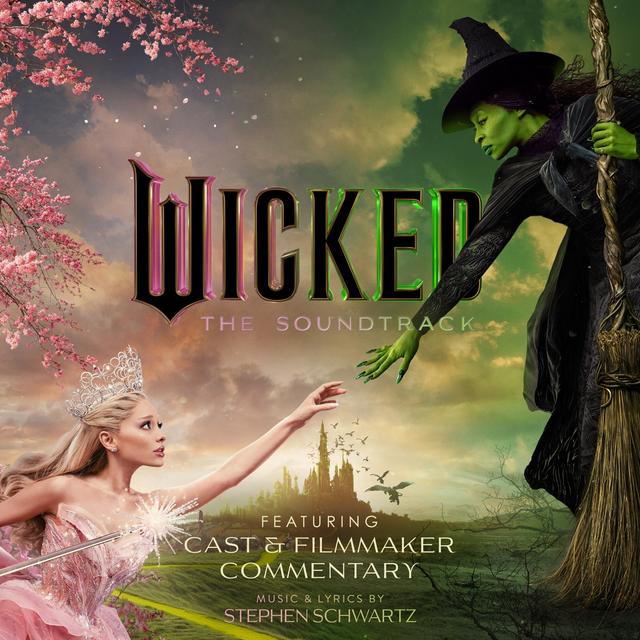 Album cover art for Wicked: The Soundtrack