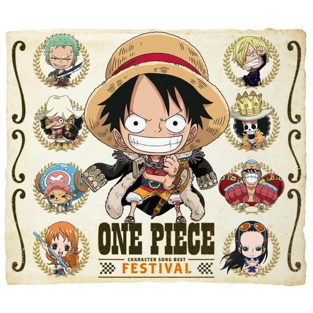 Album cover art for ONE PIECE キャラソンBEST "FESTIVAL"