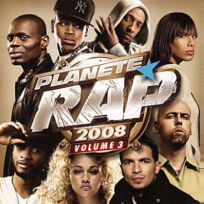 Album cover art for Planète Rap 2008 Vol 3