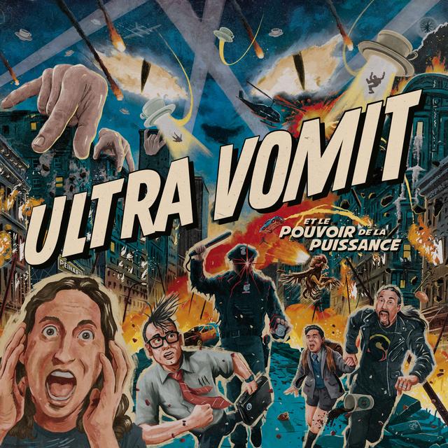Album cover art for Ultra Vomit et le Pouvoir de la Puissance