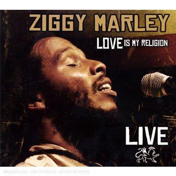 Album cover art for Love Is My Religion Live